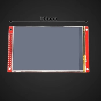 10cm zaslon na dotik s pisalom 320x480 px z ILI9488 8bit, arduino,touch,screen,mega,2560,razvoj,hobi,diy,dotik,zaslon,raspberry,pi,elektronika,digital,hte,esp8266,iot