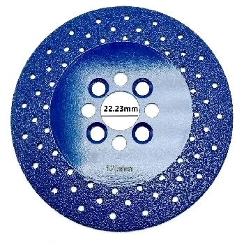 diamantni rezalni disk, dvojnostranska prevleka, visoka odpornost proti obrabi, široka paleta uporabe, učinkovito odvajanje odpadkov, rezanje kamna, brušenje kamna, rezanje keramičnih ploščic, kotni brusilnik