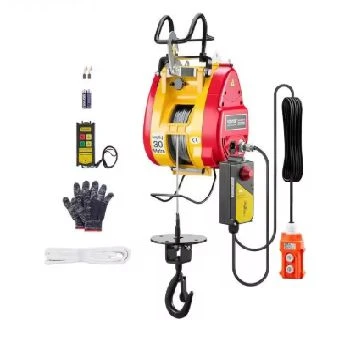 električno dvigalo, 1800W dvigalo, 500kg električni vitel, daljinsko upravljanje, dvigalo za gradbišča, ceneje, ugodno, prihranek, lokalno, Ljubljana