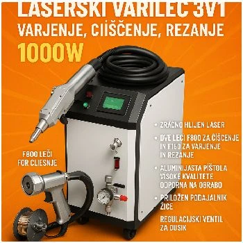 laserski varilec 3v1, varjenje ljubljana, lasersko čiščenje kovin, lasersko rezanje, ceneje, ugodno, prihranek, lokalno, industrijsko varjenje, prenosni laser