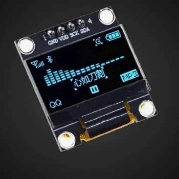 Mini OLED ekran za Arduino 128x64 pixlov 0.96in i2C Moder, Arduino, Mini OLED Zaslon, 128x64 Pik, IIC Vmesnik, Energijska Učinkovitost, Visoka Ločljivost, Kompatibilnost, Prilagodljivost, Industrijska Avtomatizacija, Robotika