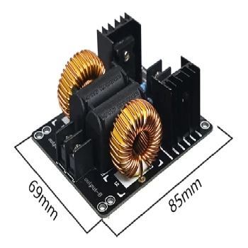 Modul za indukcijo 1000W 12V-30VDC 69mm x 85mm, induction,diy,RD,naredi sam,indukcija,razvoj,popravi,pakiranje,gretje,kaljenje,topljenje kovin,anealing,kalitev,varjenje,spajkanje,spajanje.