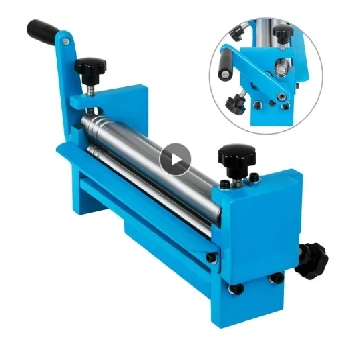 oblikovanje pločevine, krivljenje kovin, slip roll machine, SJ-300, valjanje kovine, ročna naprava za oblikovanje, stabilna montaža, trpežni valji, profesionalna delavnica