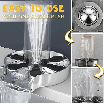 ,kitchen sink glass rinser faucet glass cup, Cleaning Brushes, Household Cleaning Tools and Accessories, 