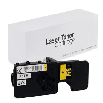 kompatibilen yellow toner Kyocera, TK5240Y, Kyocera Ecosys M5526 toner, Kyocera P5026 toner, ceneje ugodno prihranek, lokalno Ljubljana, rumen toner Kyocera 3000 strani