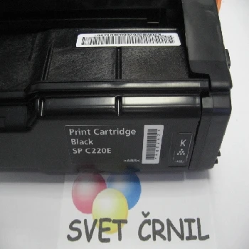 Obnovljen toner za Ricoh Aficio SPC252,SPC260,SPC262SFNw Black 4500 strani, 407531, SP C252, SPC252, SP C252E