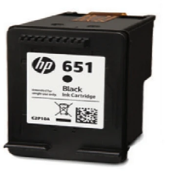 Obnovljena kartuša HP 651 black (C2P10AE), C2P10AE