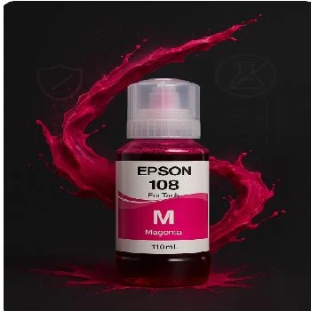 polnjenje črnila epson 108, epson ecotank magenta 110ml, ceneje tiskanje, ugodno črnilo, prihranek tiskalnik, lokalno ljubljana,108, ecotank, L8050, L18050, C13T09C14A.
