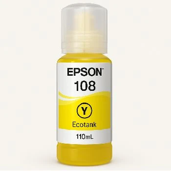108, ecotank, L8050, L18050, C13T09C14A,polnjenje črnila epson 108 yellow, epson ecotank yellow 110ml, ceneje tiskanje, ugodno polnjenje črnila, prihranek pri tiskanju, lokalno ljubljana, črnilo brez siloksanov, epson 108 refill