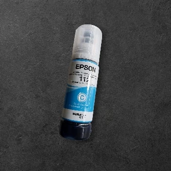 Epson 112 Cyan, polnjenje flaške Epson 112, črnilo za Epson EcoTank, ceneje, ugodno, prihranek, lokalno, Ljubljana, brez siloksanov, Epson tiskalnik 