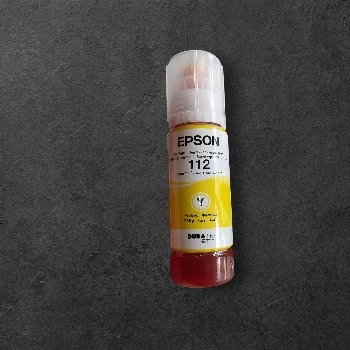 Epson 112 Yellow, polnjenje flaške Epson, ceneje, ugodno, prihranek, lokalno, Ljubljana, Epson črnilo, brez siloksanov, črnilo za EcoTank