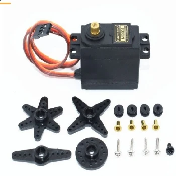 Servo motor MG995 s pripadajočo opremo, MG plastic fantastic