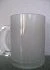 dispolished glass mug,sublimacija,skodelica