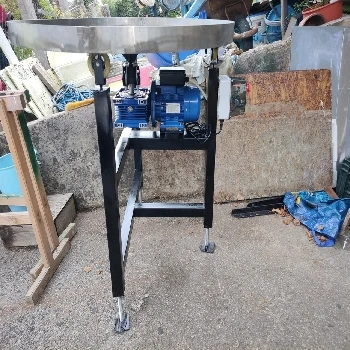 rotation table,turntable,RPM,VFD,regulacija,inox,SS304,SS307,prehrambena industrija,