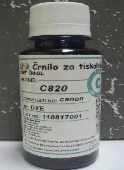 Črnilo za Canon C820 Cyan 110ml za kartuše CLI-526, c820c,cli-8,cli-8c,cli-521c