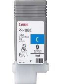 Črnilo za Canon PFI-102 C Cyan 130ml brez čipa, pfi-102c,ipf,pfi 102,kartuše za ipf 700
