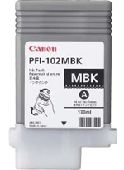 Črnilo za Canon PFI-102 MBk Matte Black 130ml brez čipa, pfi-102 MBK,pfi 102,kartuše za ipf 700,pfi102