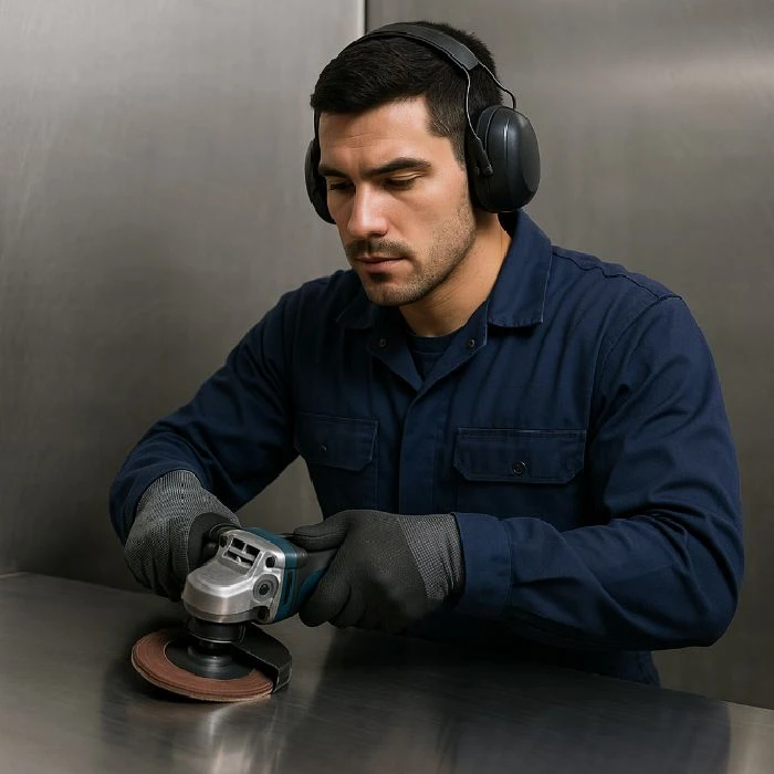 Higiensko poliranje inox površin (HACCP/GMP) ponderirano, higiensko poliranje inox, haccp, gmp, inox ss304, inox ss316, ljubljana, lokalno, ugodno, ceneje, prihranek, poliranje strojev, živilska industrija, gladke površine, poliranje inoxa, brušenje varov