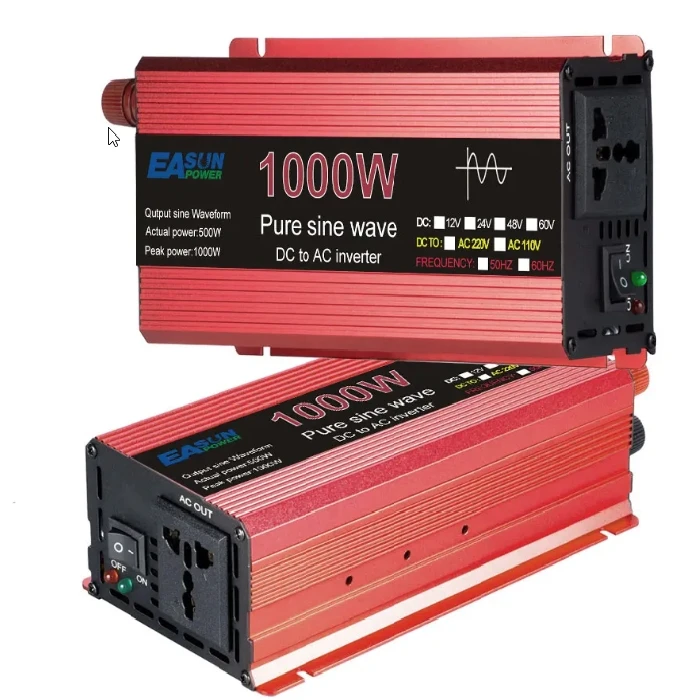 Inverter za sončne panele EASUN SineWave 220V 1600W, Solar Inverter, 12V 220V, Pure Sine Wave, 1000W, 1600W, 2200W, 3000W, EASUN POWER, POWLAND, Specifikacije, Zaščita, Učinkovitost