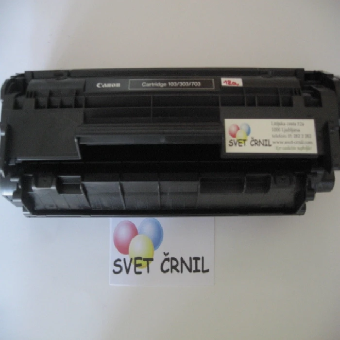 Obnovljen toner za HP LaserJet 1010,1018 (Q2612A) za 2500 strani, q2612a, hp 12a,crg 707,hp12a,hp2612a,hp 1018,toner za hp 1018,hp 2612a,canon cartridge 103/303/703