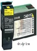 Obnovljen toner za Lexmark C540/543/544/546 yellow za 2000 strani (C540H1YG), C540H1YG,C540,C543,C544