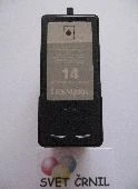 Obnovljena črna kaseta Lexmark 14 za 550 strani, lexmark 14,lexmark14,lexmark Z2310