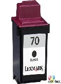 Obnovljena črna kaseta Lexmark 70, 12A1970,lexmark 70