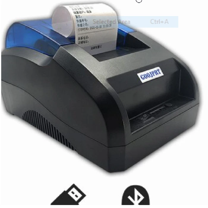 POS tiskalnik 58mm USB in Bluetooth podpora QR kode, tiskalnik za račune, tiskalnik za gostilne, tiskalnik za bar, restavracije,pos printer,davčna blagajna,davčne blagajne