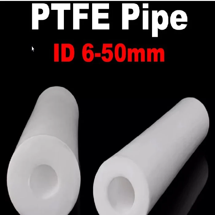 PTFE Valj OD 50mm ID 40mm dolžine 500mm, PTFE valj, ceneje, ugodno, prihranek, lokalno, Ljubljana, robotika, avtomatizacija, nestrupen material, puše, drsni elementi, Svet črnil