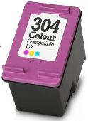 Polnjenje kartuše HP 304 Color, N9K05AE,N9K07AE