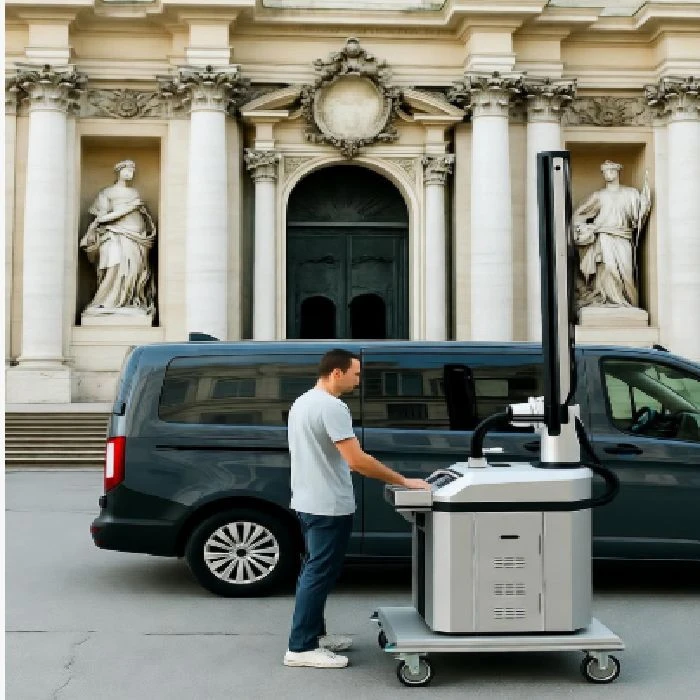 Prihod na lokacijo ponderirano, prihranek, ugodno čiščenje, lokalno čiščenje Ljubljana, prihod na lokacijo, lasersko čiščenje površin, industrijsko čiščenje, ceneje profesionalno čiščenje, vzdrževanje strojev, ne-kontaktna metoda