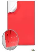R0132  Florescentna rdeča SAMOLEPILNA 210x297mm 1 pola, R0132   A4,photo papir,nalepka,nalepke