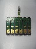 Set čipov za Epson PX730 serija V6.2 za T0801 - T0806 z reset gumbom, chips with reset button,t0801,t0802,t0803