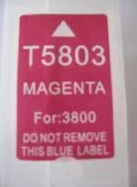 Večna kartuša za Epson 3800 Magenta T5803, Magenta C13T580300