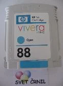 Obnovljena kartuša za HP 88 Cyan XL 28mL za ARC čipom (C9391AE), hp 88 večna kartuša,k550,k5400dn,C9385A