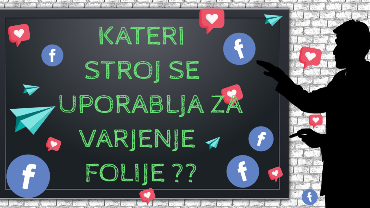 Kateri stroj se uporablja pri pakiranju za varjenje vrečk ?