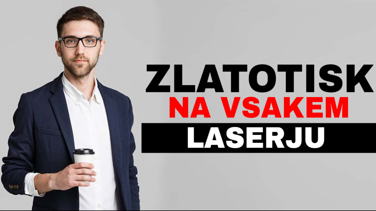 Kako naredimo zlatotisk z laserskim tiskalnikom?