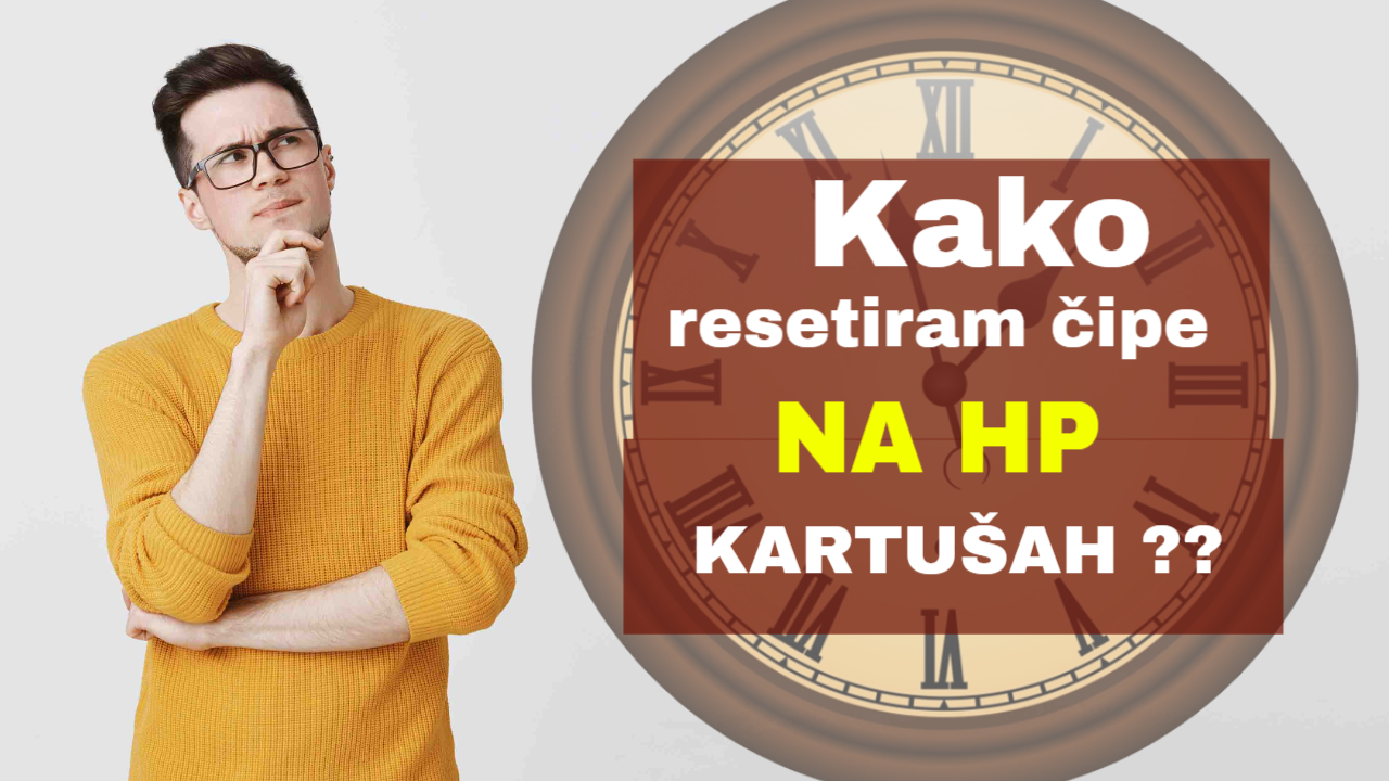 Kako lahko resetiram čipe na kartušah HP 963 953 950 951 in podobnih ?