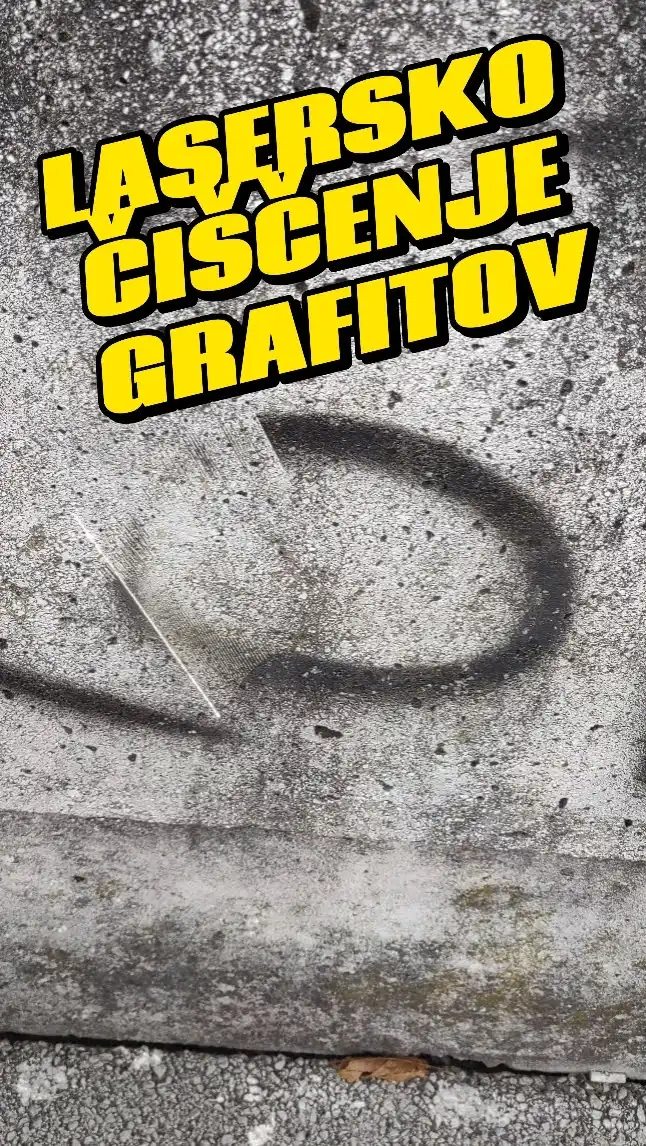 Mestna občina Ljubljana nas je prosila za čiščenje grafitov
