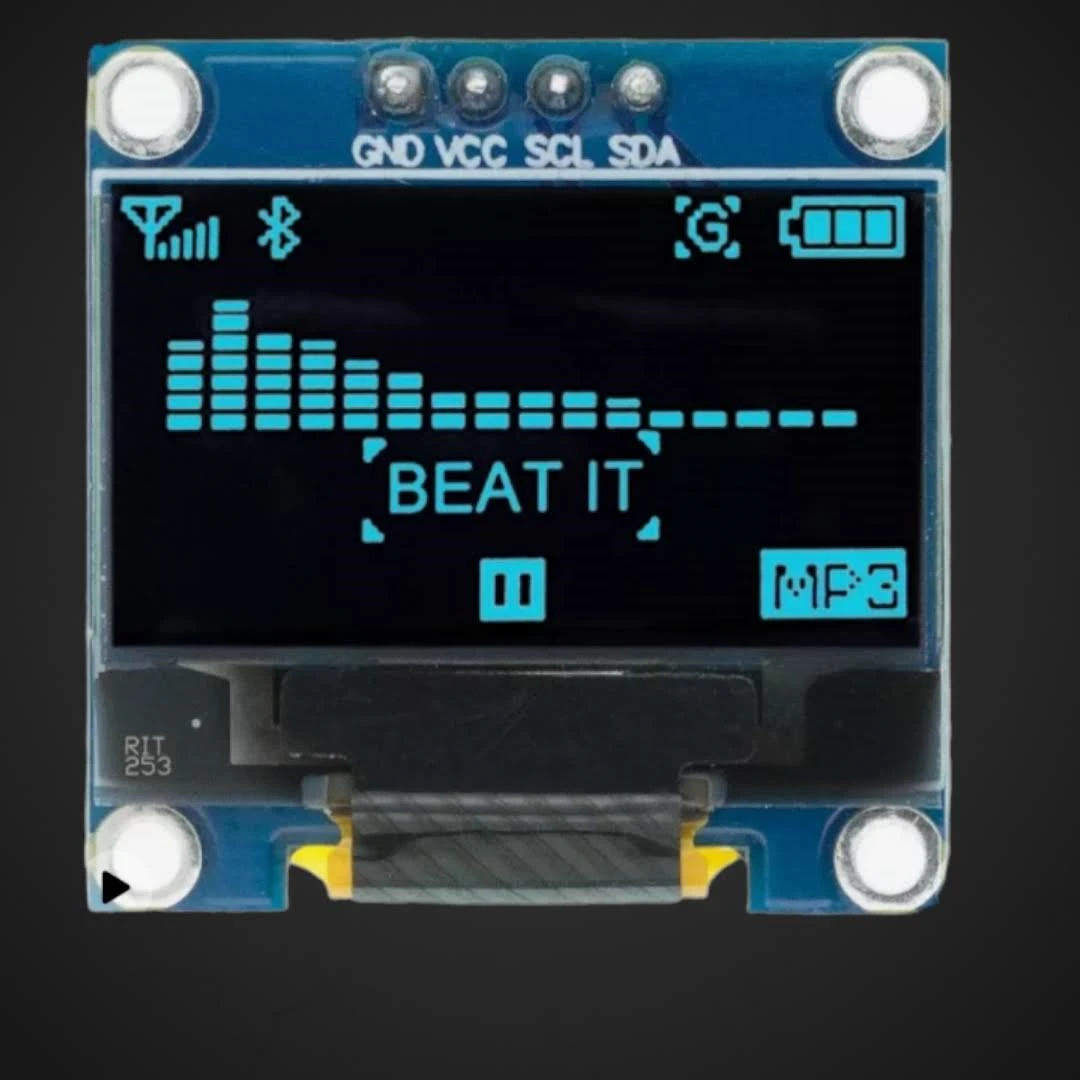Mini OLED ekran za Arduino 128x64 pixlov 0.96in i2C Moder, Arduino, Mini OLED Zaslon, 128x64 Pik, IIC Vmesnik, Energijska Učinkovitost, Visoka Ločljivost, Kompatibilnost, Prilagodljivost, Industrijska Avtomatizacija, Robotika