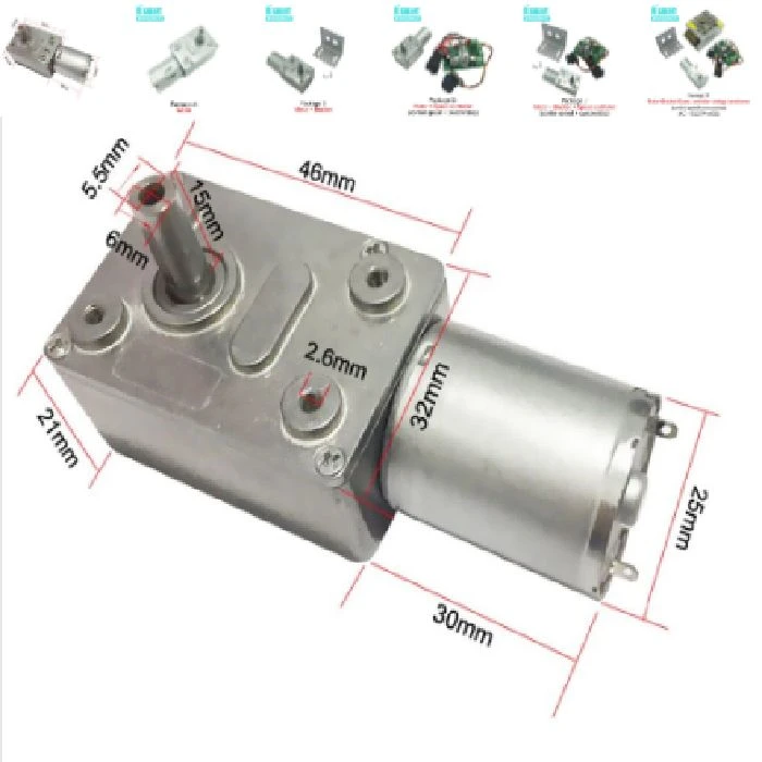 Motor s polžem 12V DC 20RPM 40kg navora zaklepanje pogona, ceneje, ugodno, prihranek, lokalno, Ljubljana, 12V DC motor, polžasti motor, navor 40kg, industrijska avtomatizacija, strojegradnja, Arduino, CNC motor, kovinski zobniki, samozaklepna gred