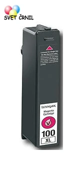 Nova kompatibilna kartuša za Lexmark 100xl magenta (14N1070E) za 600 strani, 14N0901E,lexmark 100,lexmark 100 magenta,lexmark pro 905
