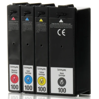 Nova kompatiblina kartuša za Lexmark 100xl yellow (14N1071E) za 600 strani, 14N0902E,lexmark 100,lexmark 100 yellow,lexmark pro 905