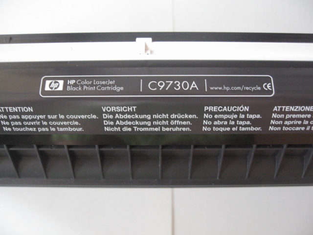 Obnovljen toner črn C9730A za HP Color LaserJet 5500/5550, c9730A black toner