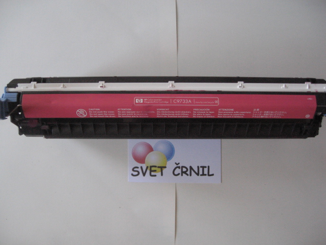 Obnovljen toner magenta C9733A za HP Color LaserJet 5500/5550, c9733A magenta toner
