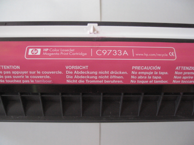 Obnovljen toner magenta C9733A za HP Color LaserJet 5500/5550, c9733A magenta toner