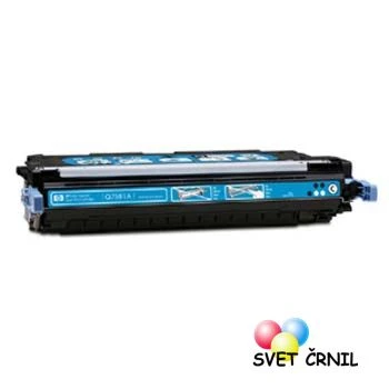 Obnovljen toner za HP Color LaserJet 3800/CP3505 Cyan Q7581A za 6000 strani, hp 3800,hp cp3505,Q7581A