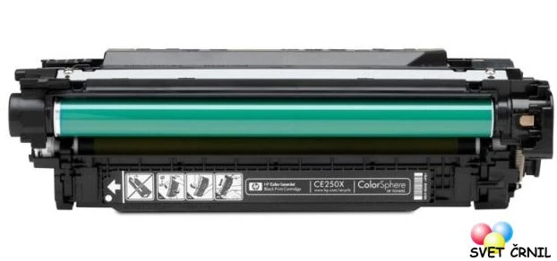 Obnovljen toner za HP Color LaserJet CM3530/CP3525 black za 10500 strani (CE250X), CE250X,CM3530,CP3525,HP CM3530