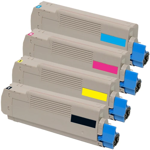 Obnovljen toner za OKI C5850/C5950 Black za 8000 strani (43865724), 43865724,C5850,C5950