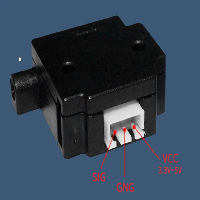 Senzor za 1,75mm filament belo ohišje 3 pini s kablom, filament senzor,end detect,3D tisk,3D rezervni deli,3d tiskalniki,spare parts,3D print,fusion 360,3D modeliranje, Razvoj novih idej,